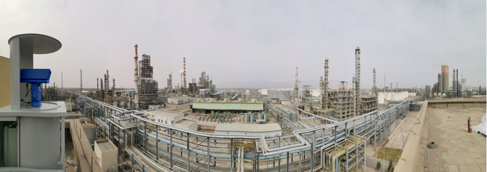 傅里叶红外气体遥测成像预警仪应用